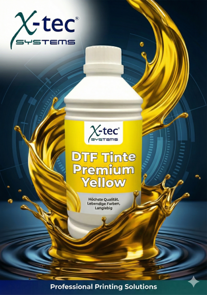 DTF Tinte Premium - YELLOW 1L