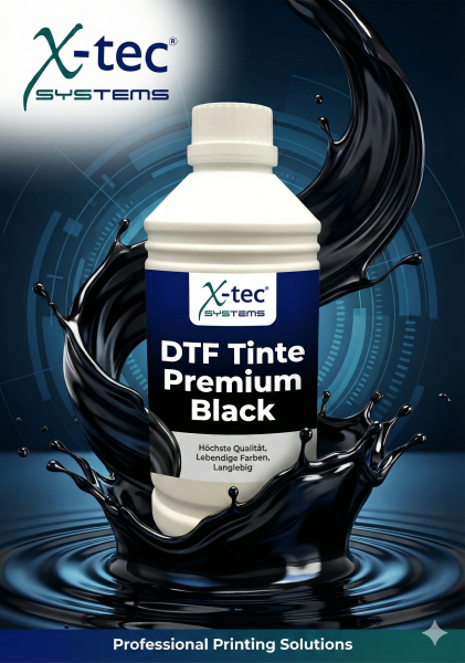 DTF Tinte Premium - BLACK 1L
