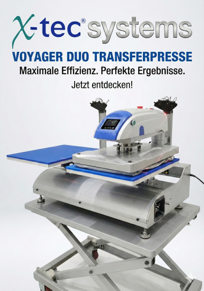 Transferpresse X-tec Voyager DUO - Laser