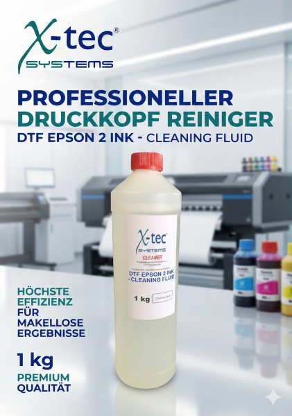 DTF Reiniger für Druckköpfe und Kappenstationen  1000 ml